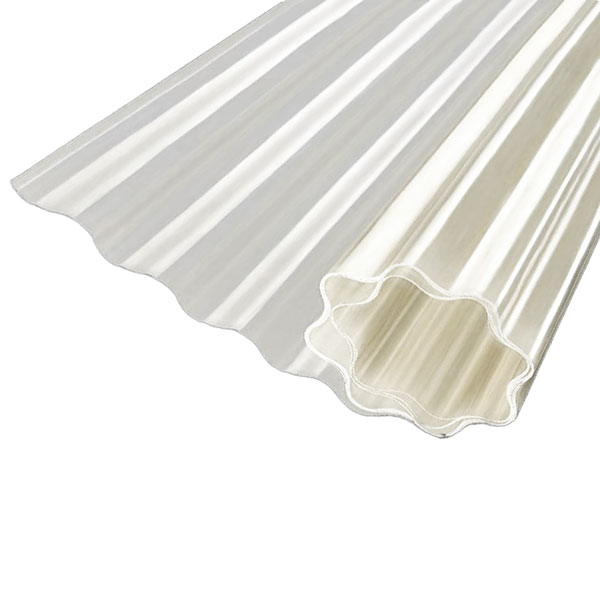 Produktbild Wellpolyester Welldach Gfk Sinus 76/18 Transparent – Aus Glasfaserverstärktem Polyester S&Amp;V Stegplattenversand Gmbh