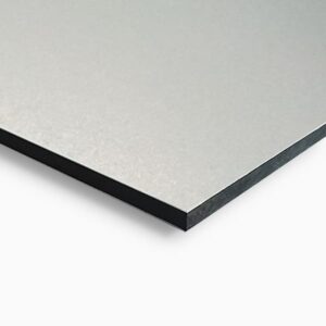 aluverbundplatte alucom® silber 3 mm ~ral 9006