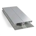 Alu Mittelprofil 8mm Alu-Gummi – Glasprofil fuer ESG und VSG Glasplatten am Terrassendach
