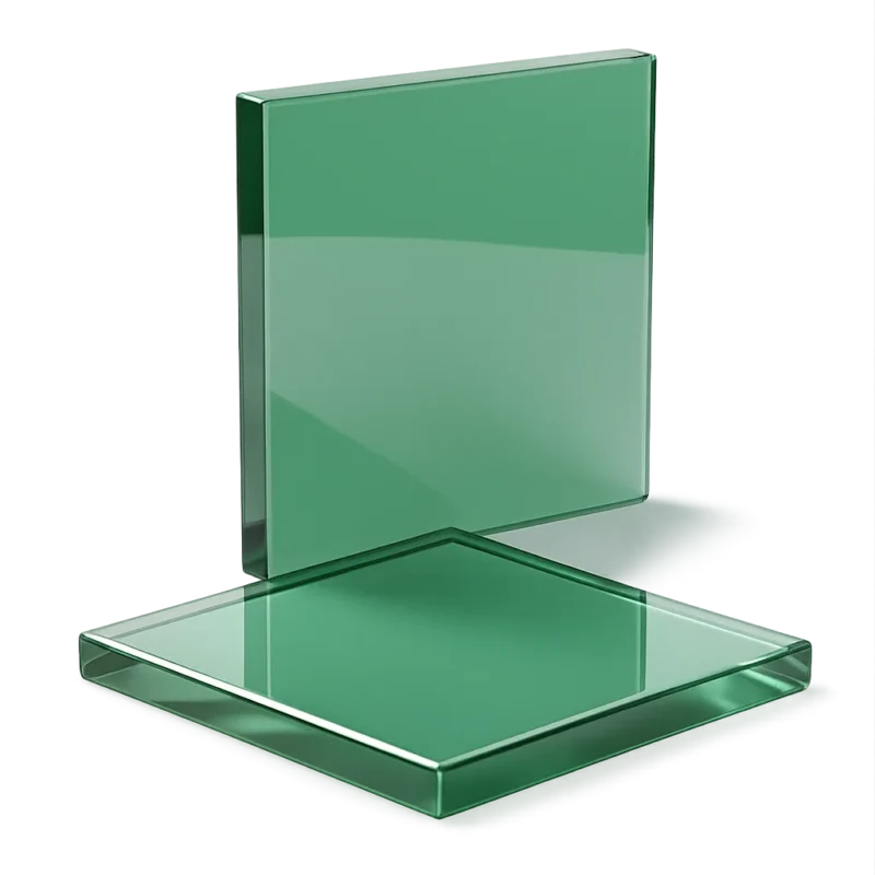 DEGLAS Acrylglasplatte GS & XT farbig, grüne Massivplatte fuer vielseitige Anwendungen im Innen- und Aussenbereich.