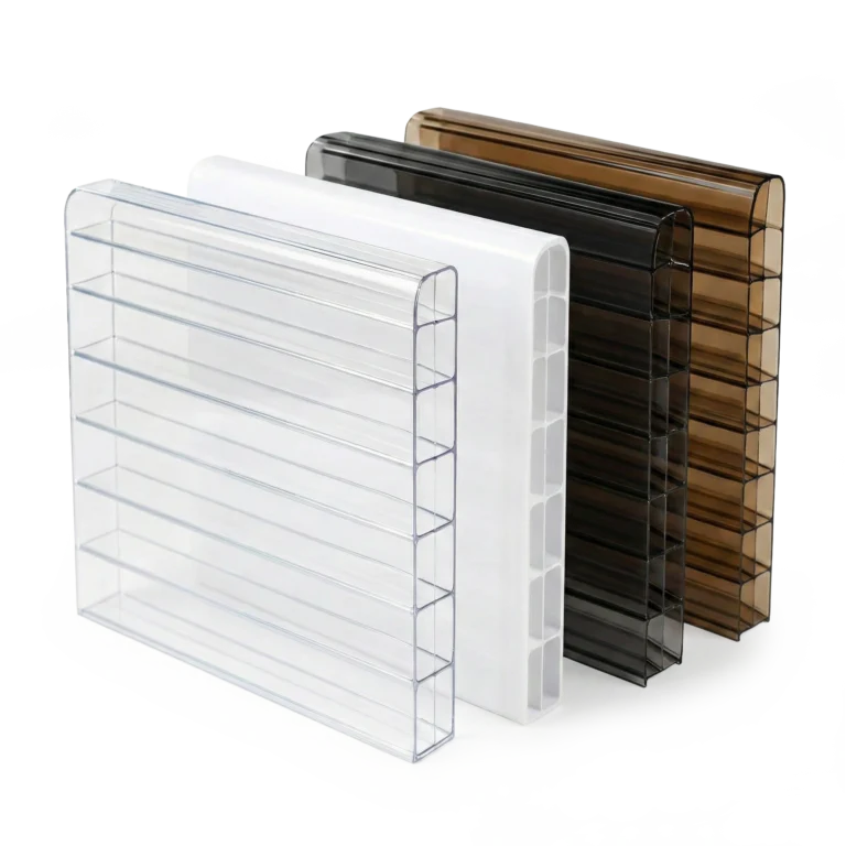 Stegplatten-Vergleich 2026: Welches Material, welche Stärke? Doppelstegplatten 16 mm Polycarbonat MARLON 3-fach Struktur – hagelfest und langlebig