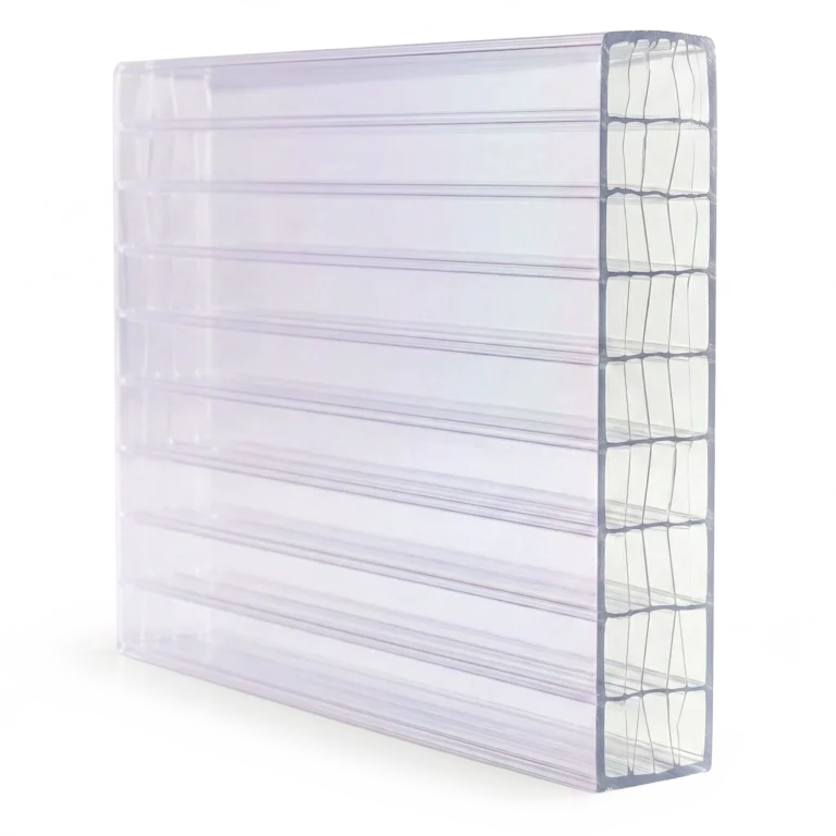 Stegplatten-Vergleich 2026: Welches Material, welche Stärke? Doppelstegplatten 32 mm Polycarbonat EXOLON IQ Relax – NIR-Hitzeschutz und Premium-Wärmedämmung