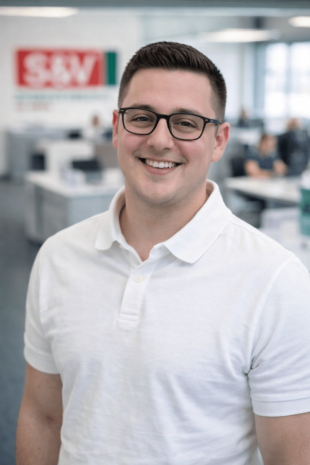 Unser Team — Sieben Fachköpfe für Deine Platten Auszubildender Kaufmann ECommerce im Porträt
