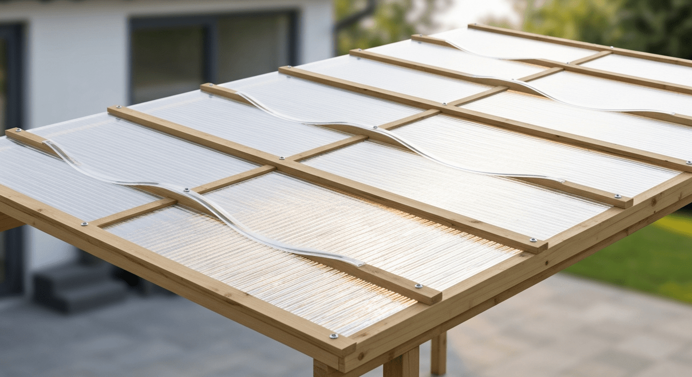 Magazin: Tipps, Anleitungen & MaterialGuides Wellplatten verlegen — Lichtplatten richtig montieren